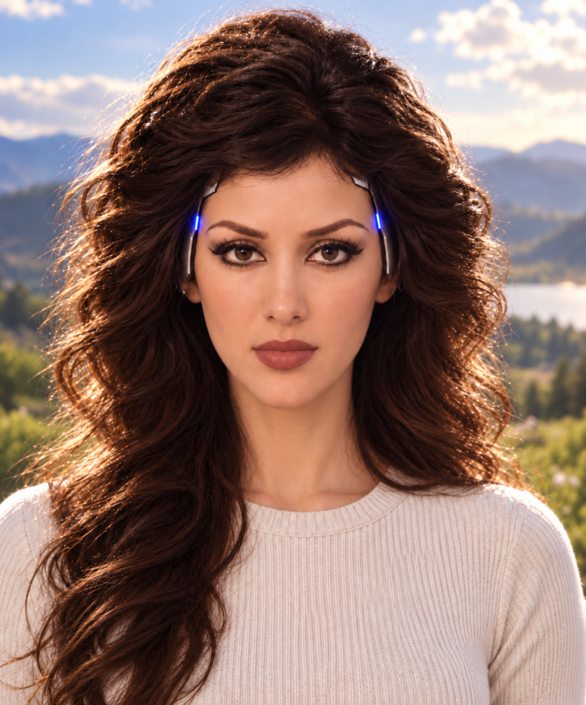 KAMVEXA humanoid AI assistant